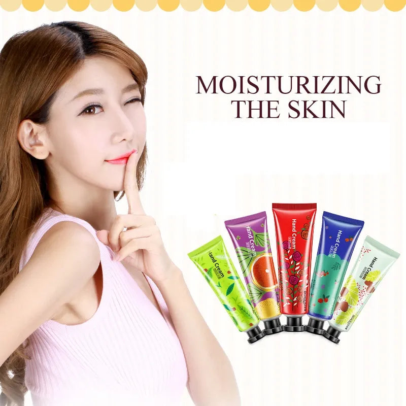 5pcs BIOAQUA Moisturizing Hand Cream